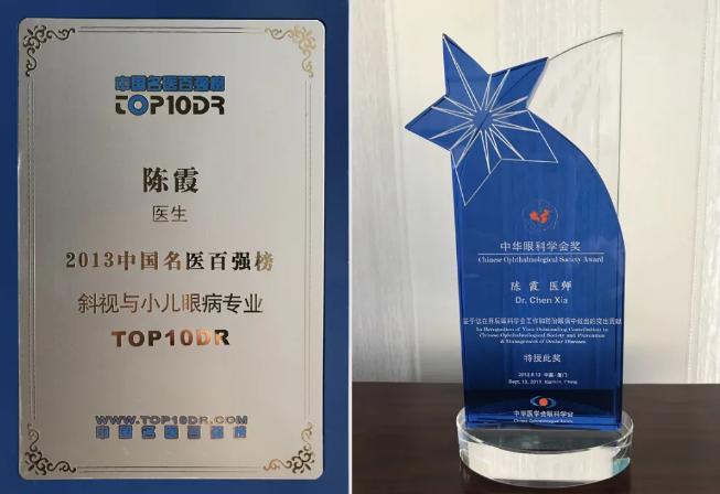 重磅！中国名家百强榜斜视与小儿眼科专业前*名陈霞教授加盟佛山华厦眼科！2.png